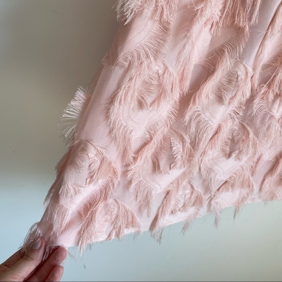 Feathered Midi Skirt - Picture 5 of 11